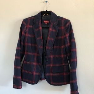 Plaid Blazer